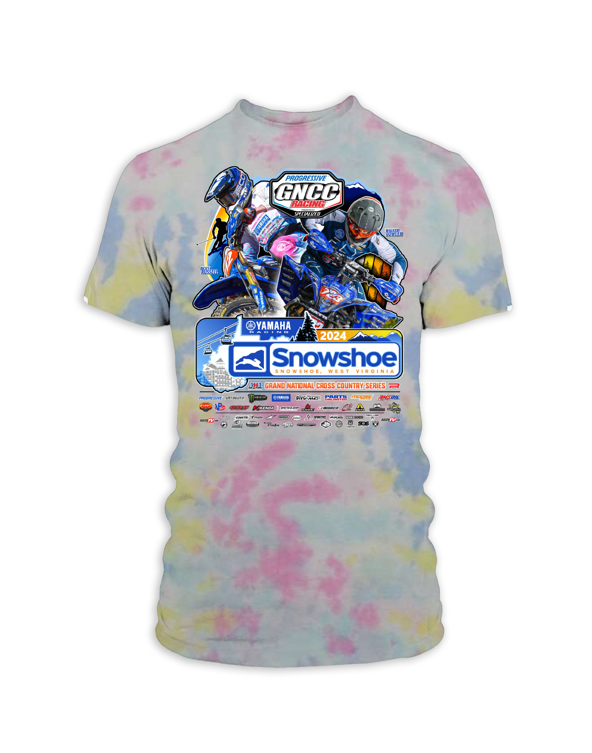 2024 GNCC Snowshoe Youth Event T-Shirts