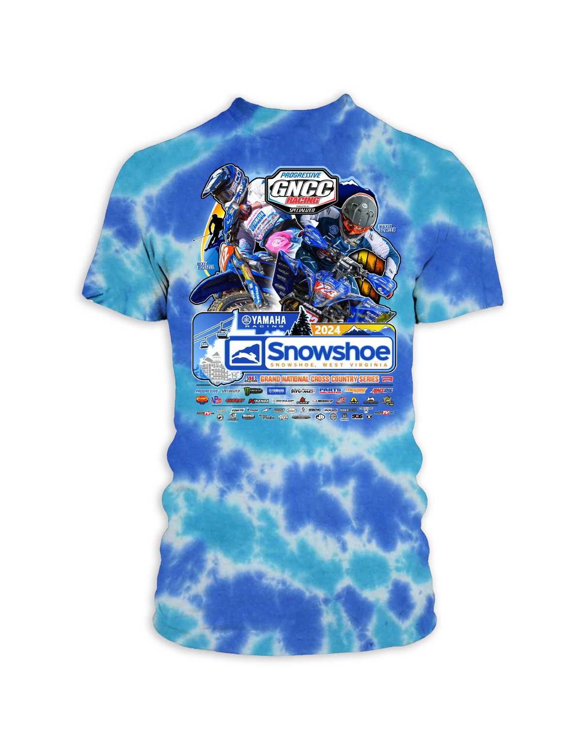 2024 GNCC Snowshoe Youth Event T-Shirts