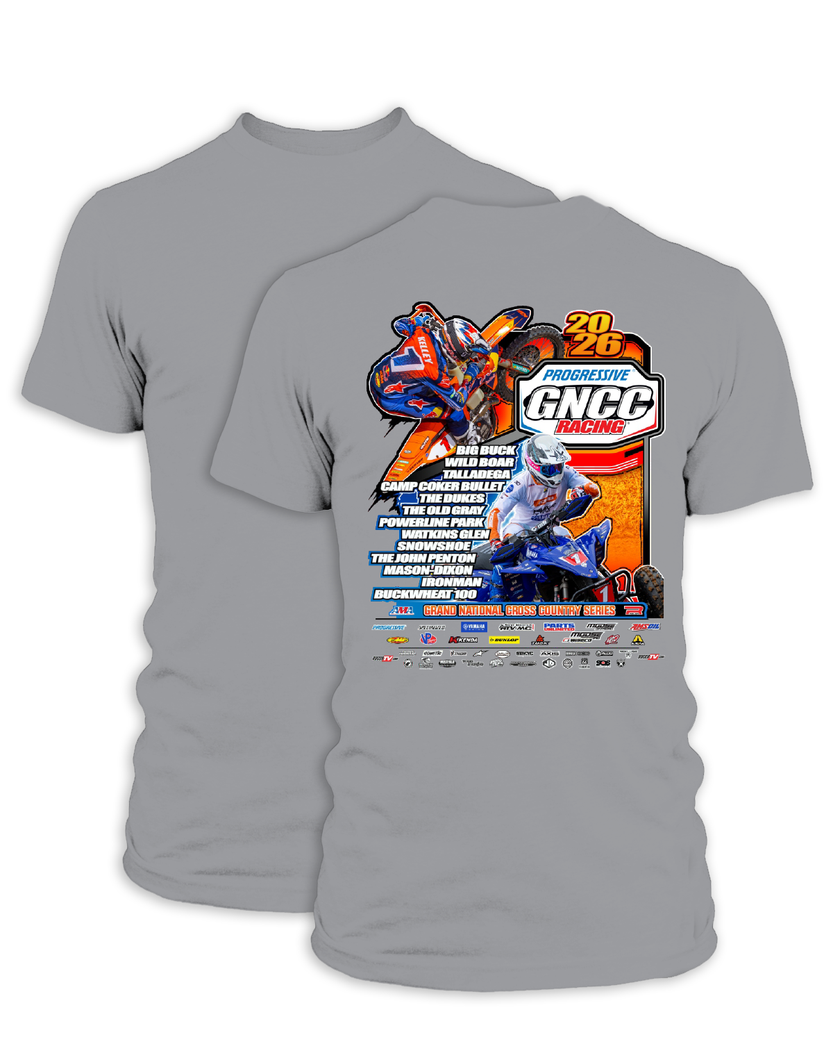 26 GNCC Series Adult Main Tour T-Shirts