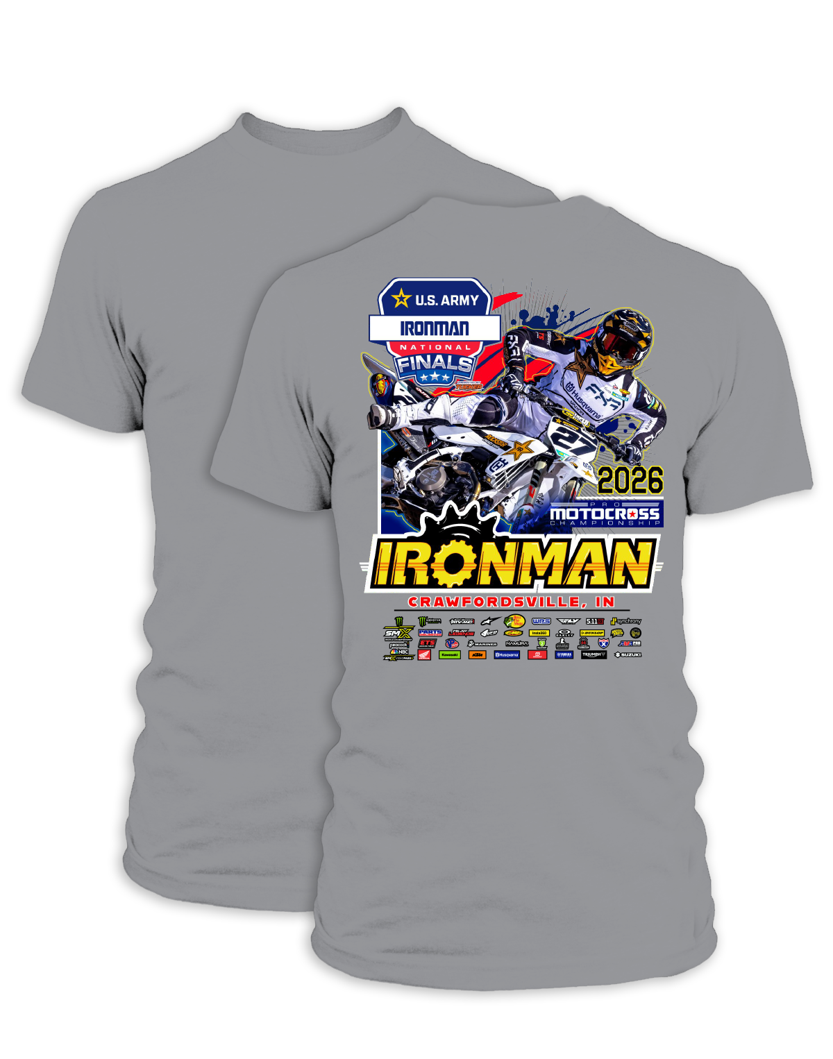 26 MX Ironman Main Adult Event T-Shirt