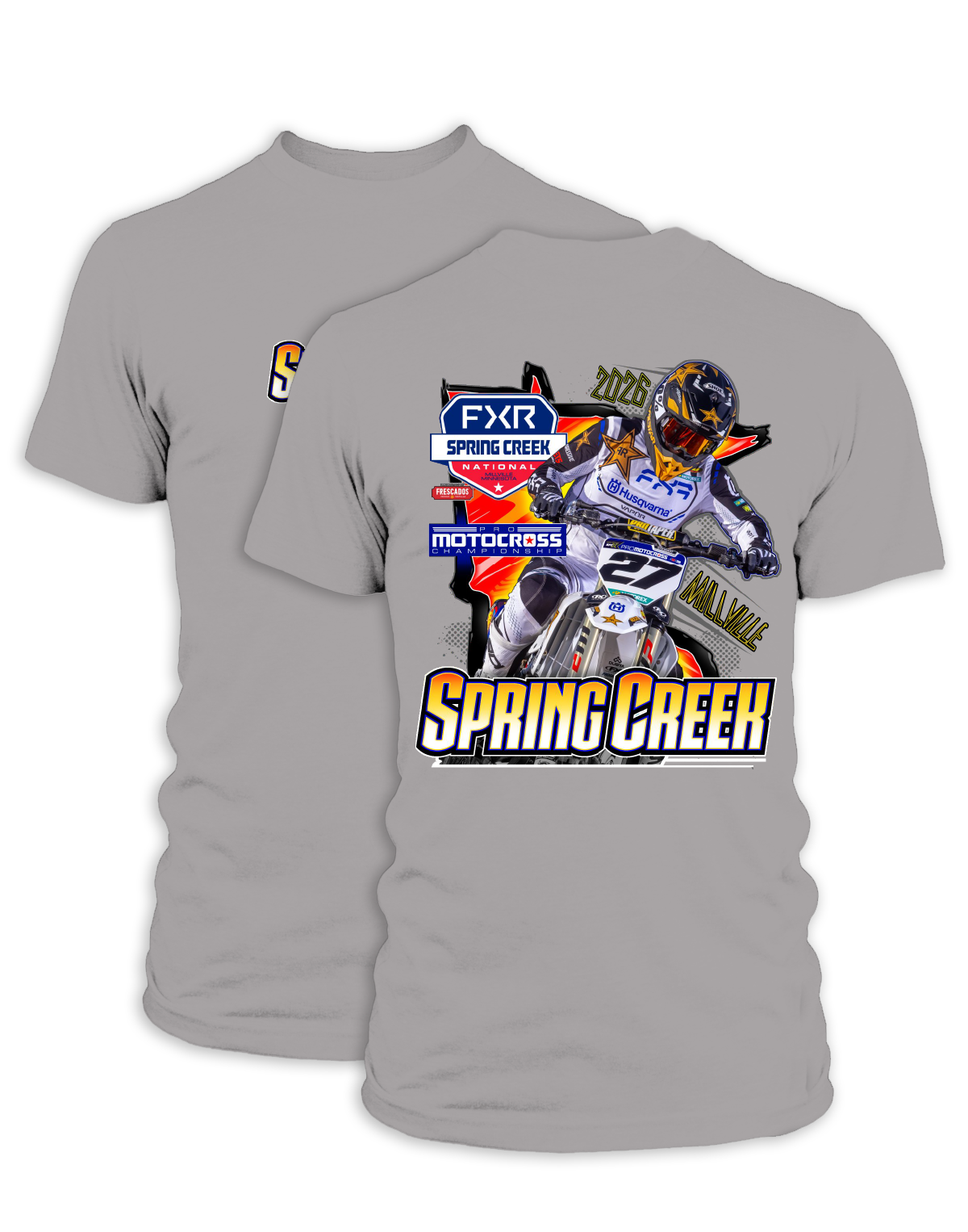 26 MX Spring Creek Main Adult Event T-Shirt
