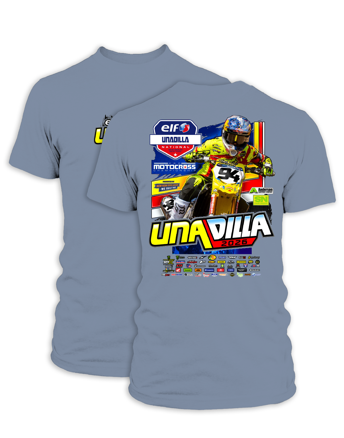 26 MX Unadilla Main Adult Event T-Shirt