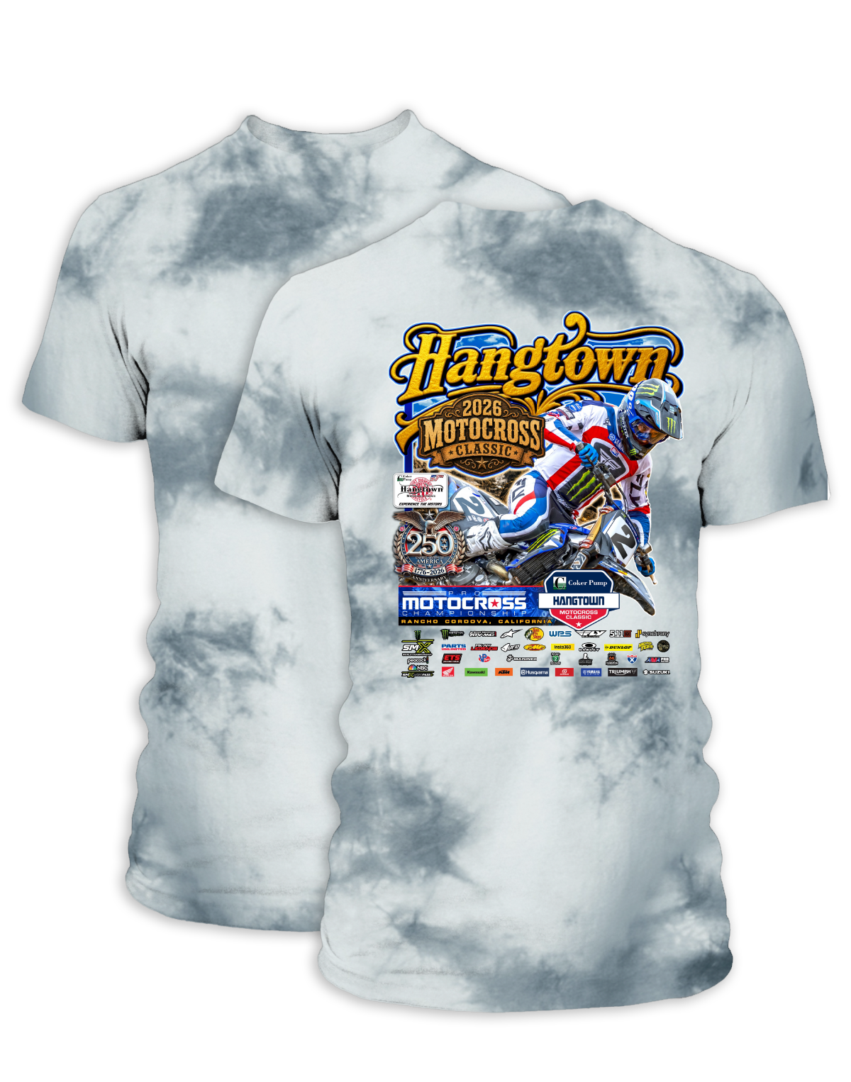 26 MX Hangtown Event  T-Shirt Adult Main