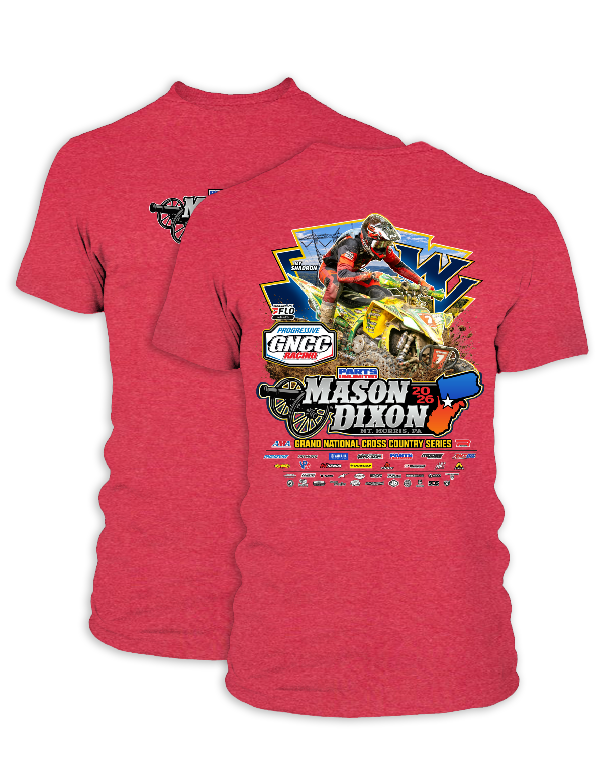 26 GNCC Mason Dixon Event Tee ATV
