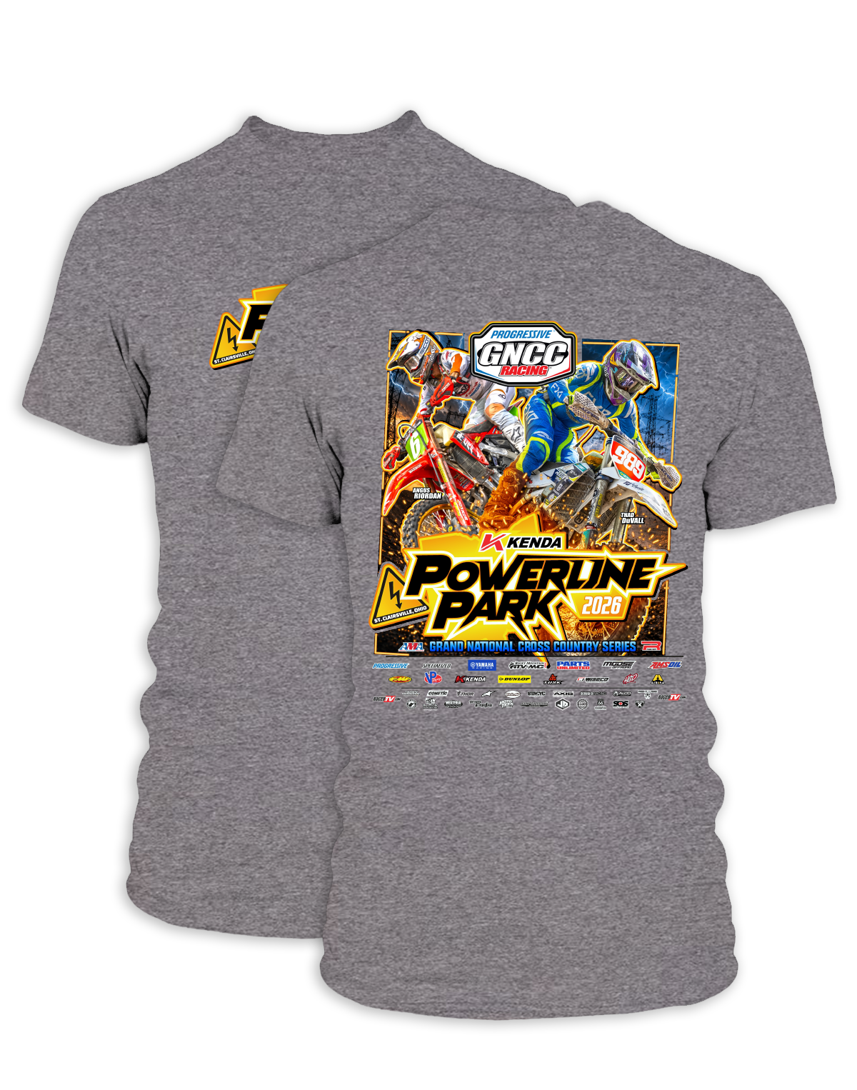 26 GNCC Powerline Park Event Tee Bike