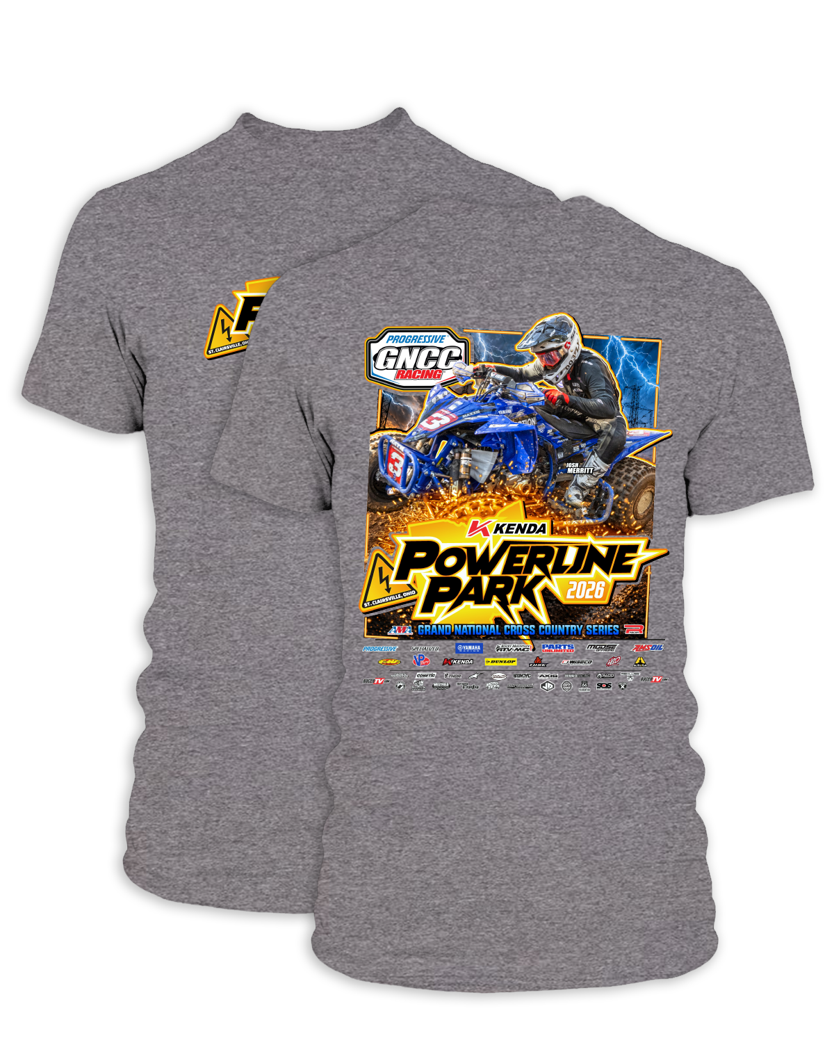 26 GNCC Powerline Park Event Tee ATV