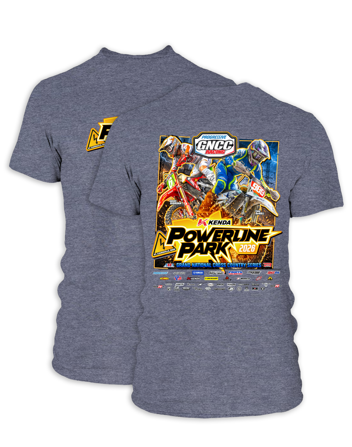 26 GNCC Powerline Park Event Tee Bike