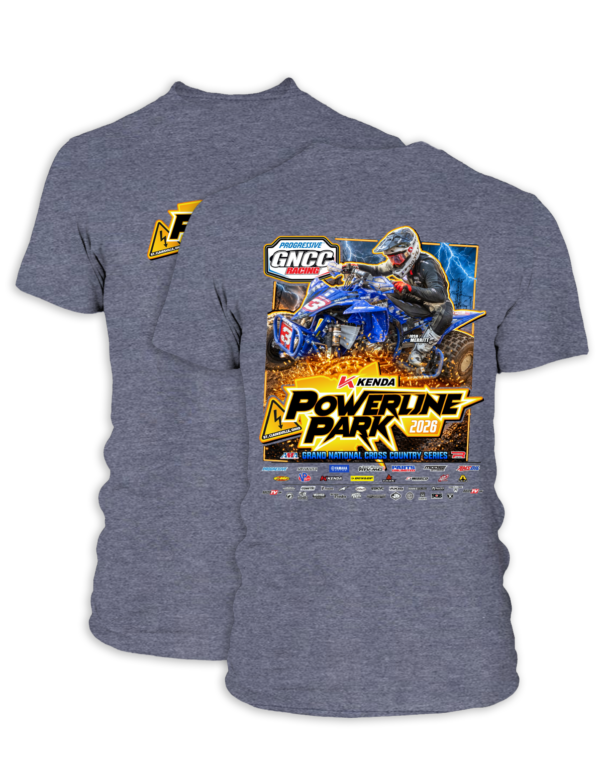 26 GNCC Powerline Park Event Tee ATV