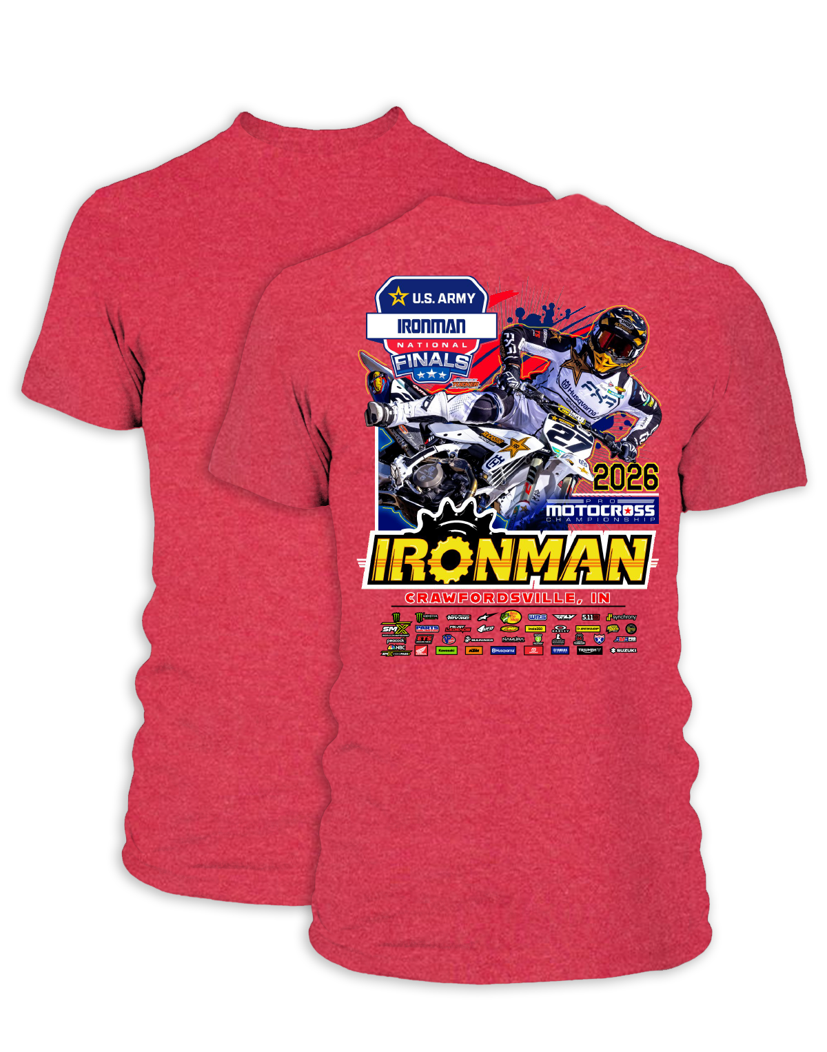 26 MX Ironman Main Adult Event T-Shirt