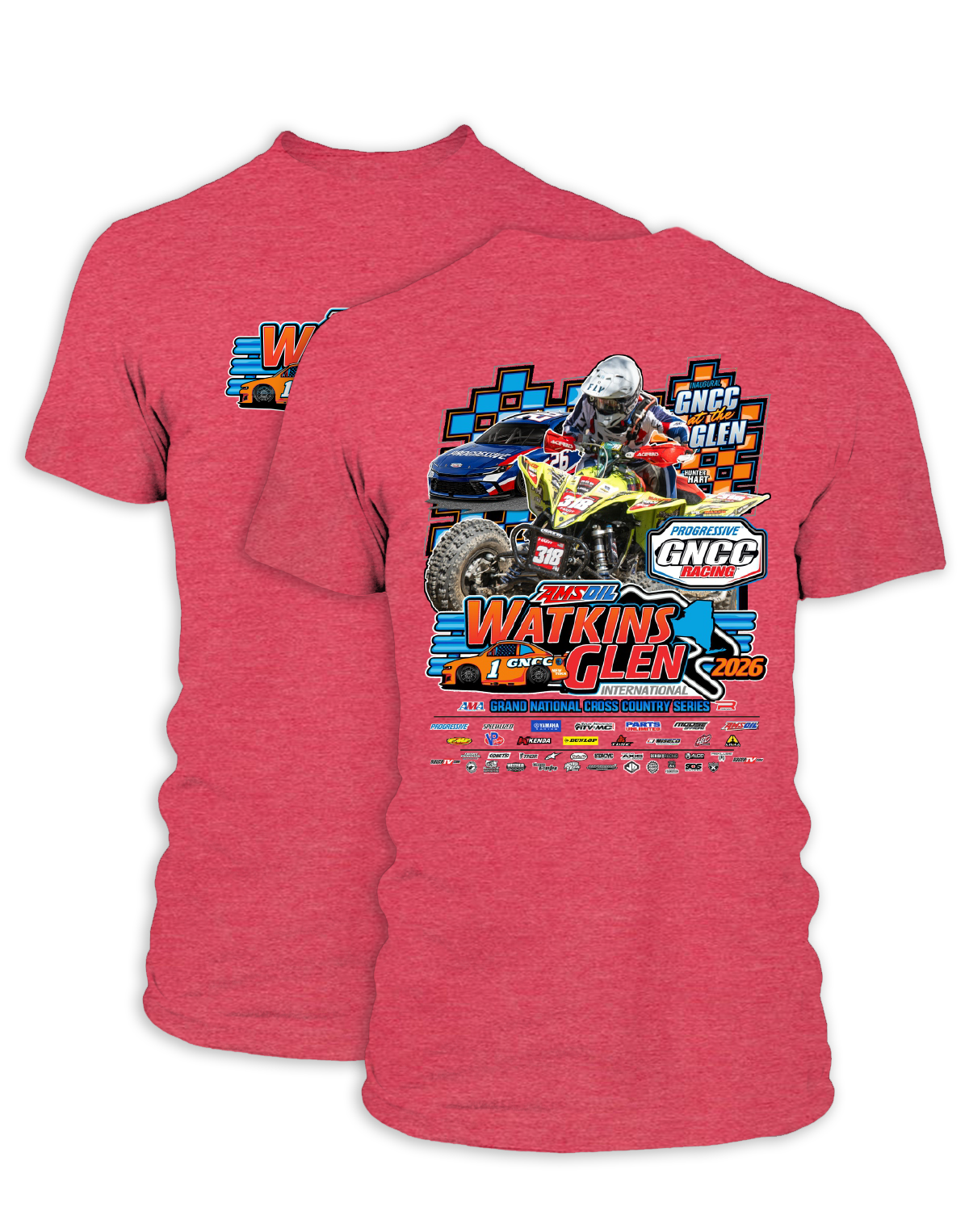 26 GNCC Watkins Glen Event Tee ATV