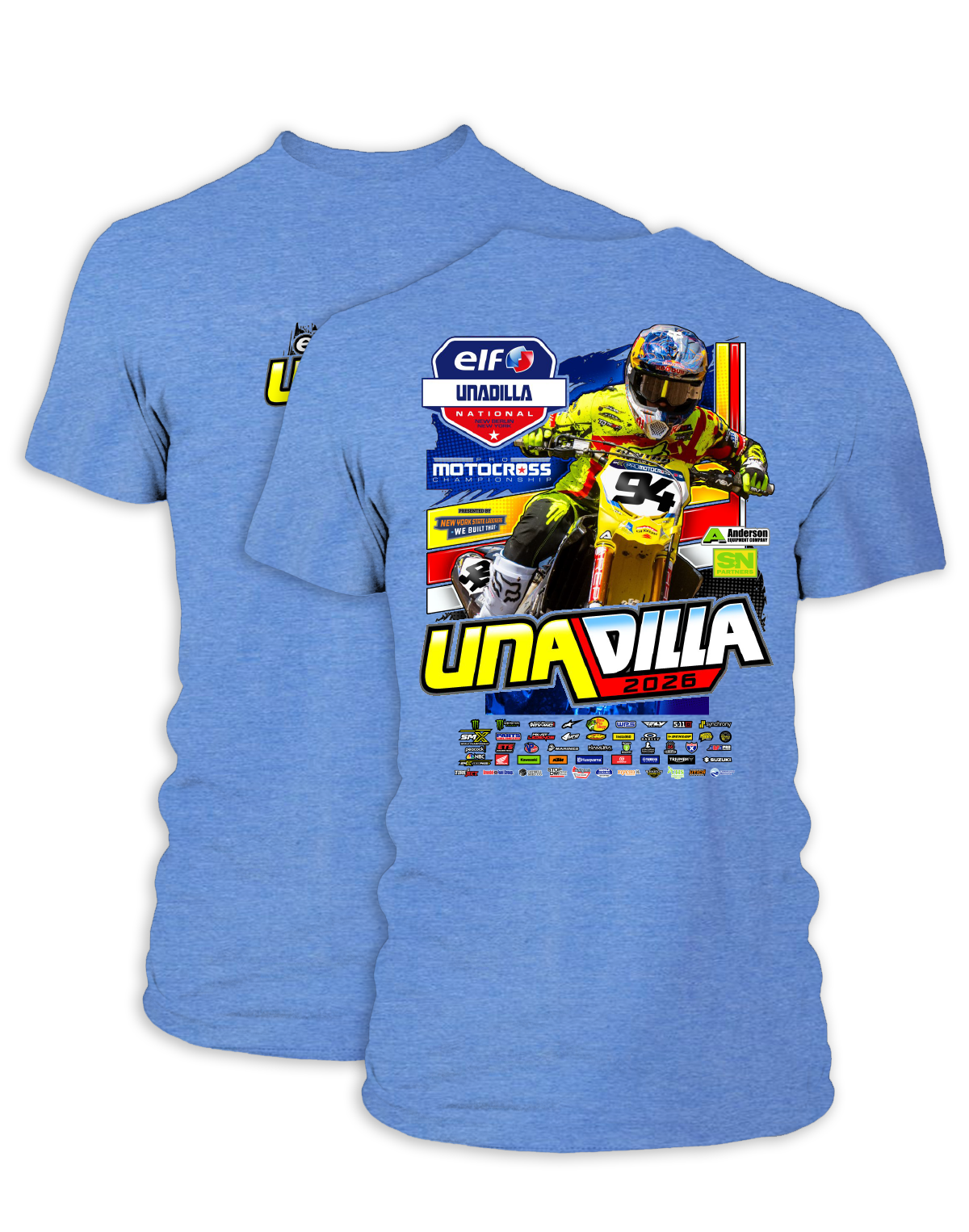 26 MX Unadilla Main Adult Event T-Shirt