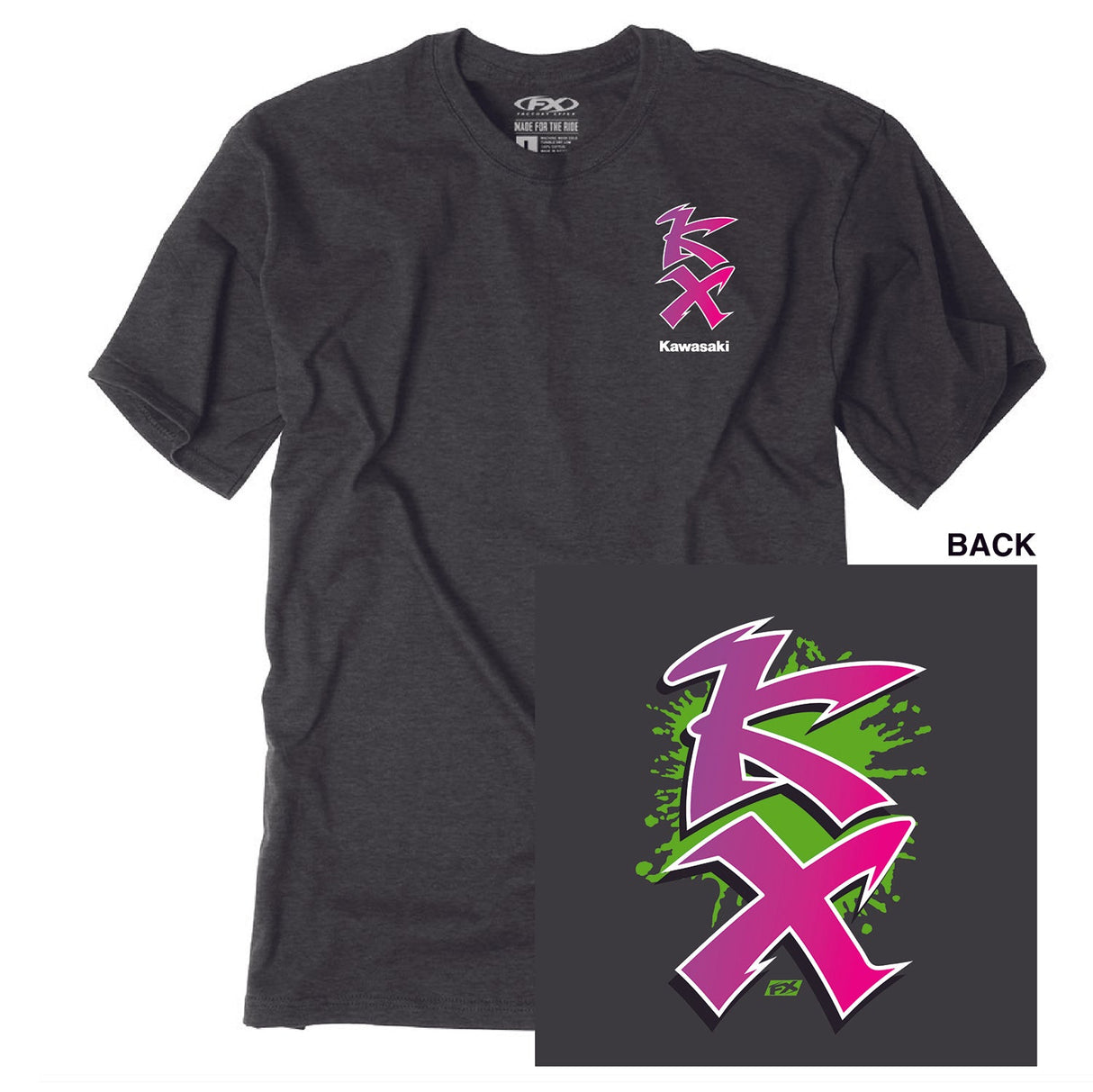 FXX Kawasaki Retro KX T-Shirt