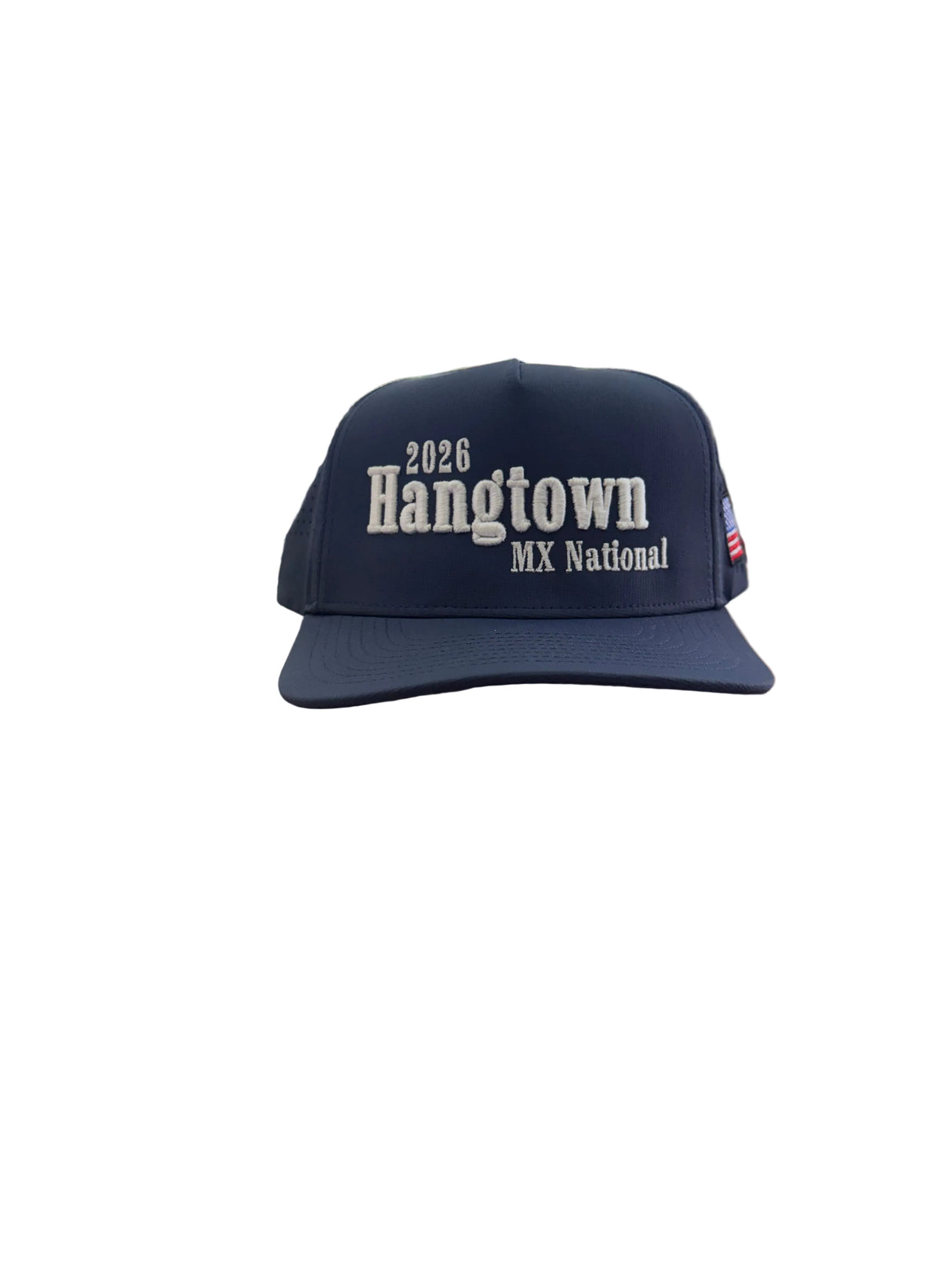 26 MX Hangtown Navy Curved Trucker Hat