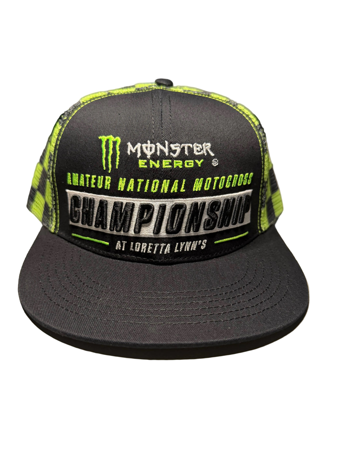 26 Loretta Lynns Amateur Green Checkered Flatbill Hat