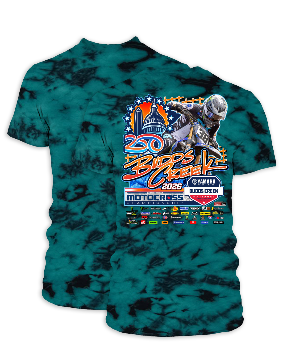 26 MX Budds Creek Main Adult Event T-Shirt