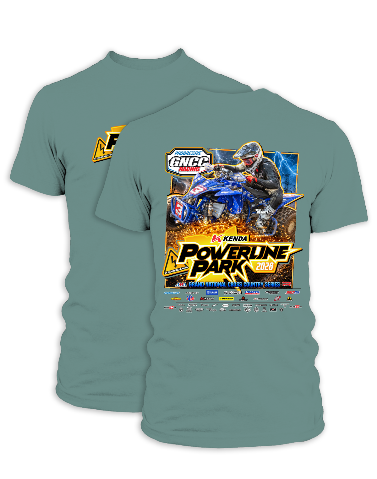 26 GNCC Powerline Park Event Tee ATV