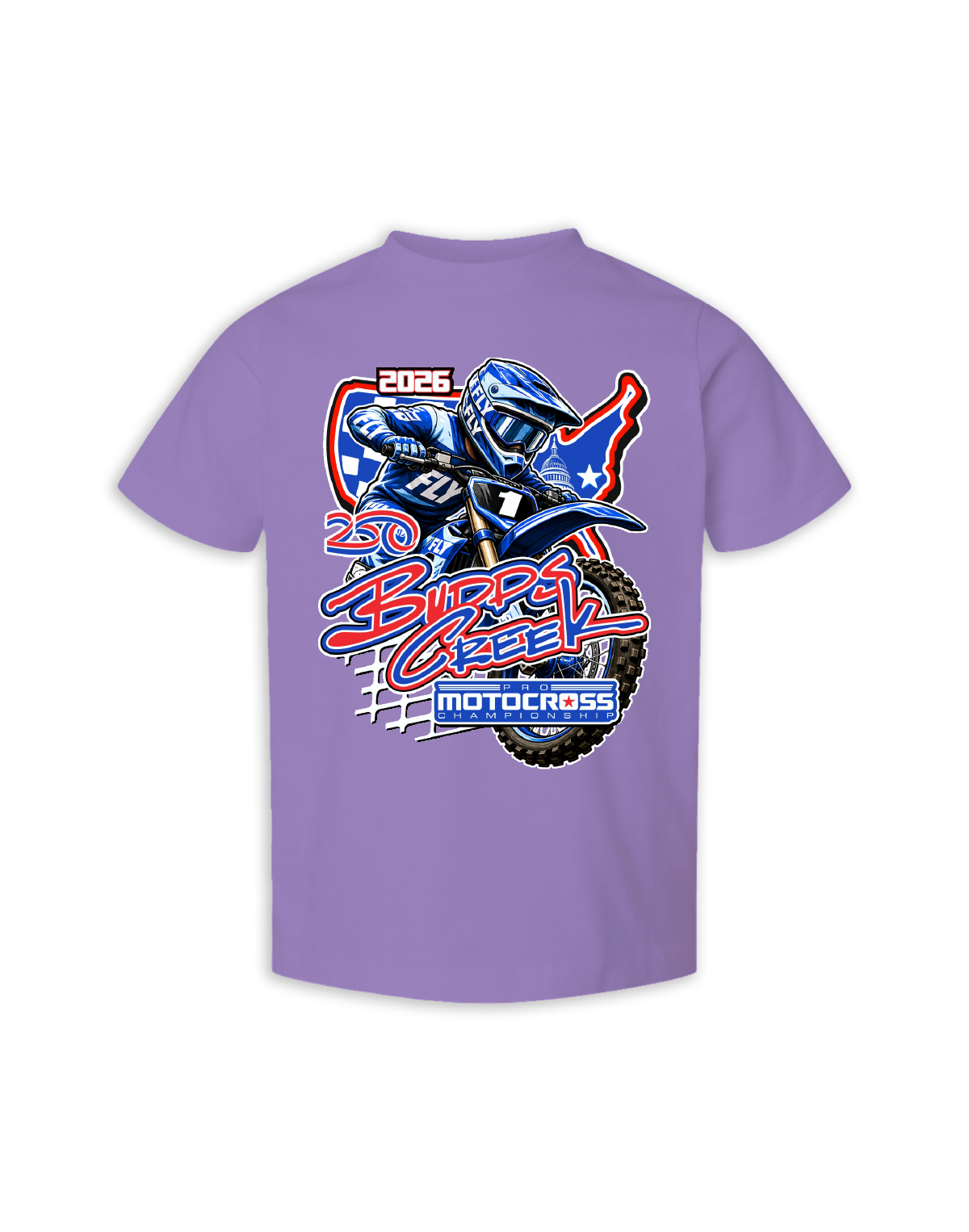 26 MX Budds Creek Toddler Event T-Shirt