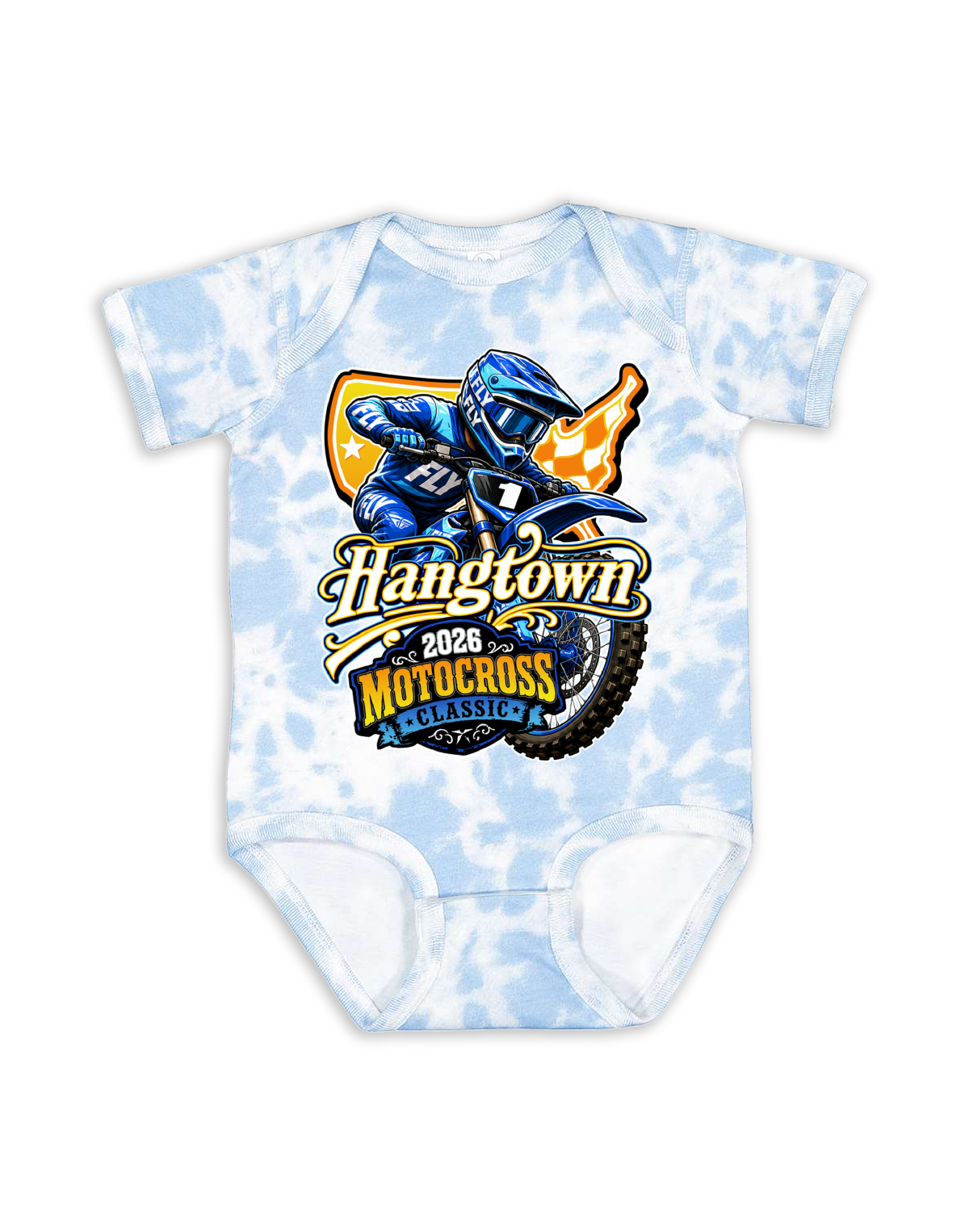 26 MX Hangtown Infant Onesie