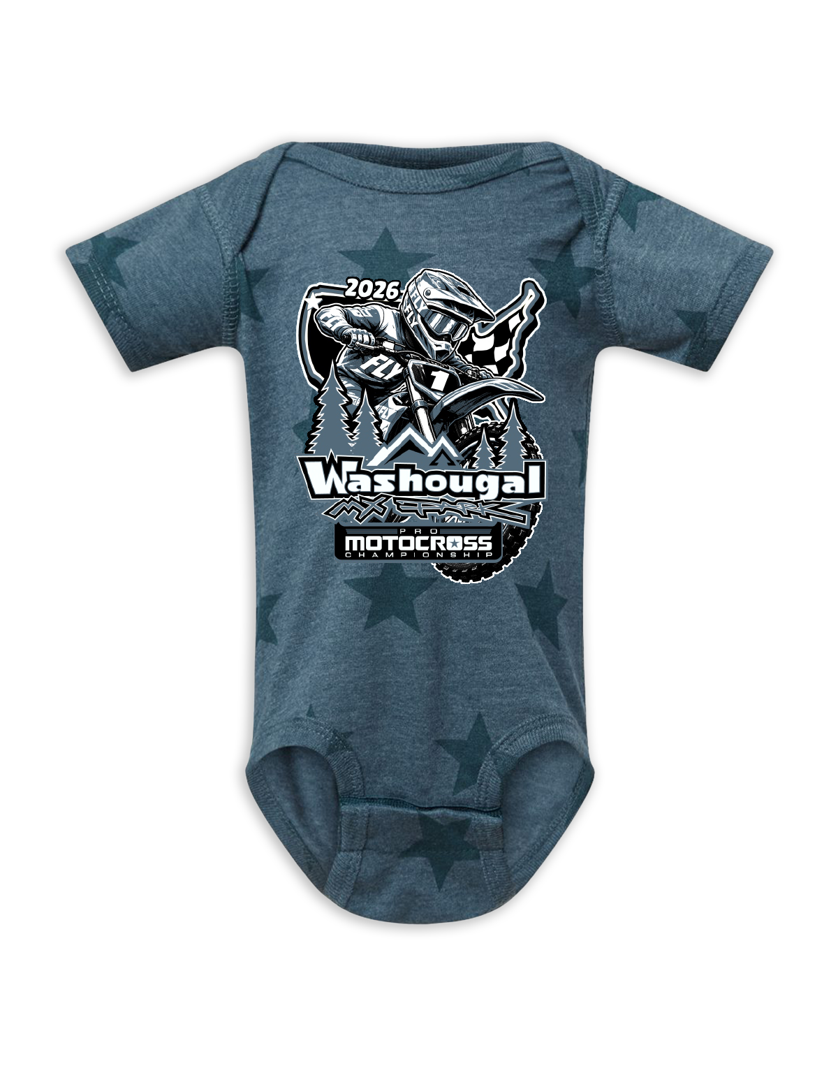 26 MX Washougal Infant Onesie