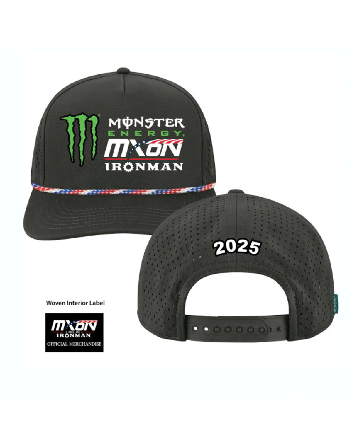 25 MXON Ironman Monster Rope Hat