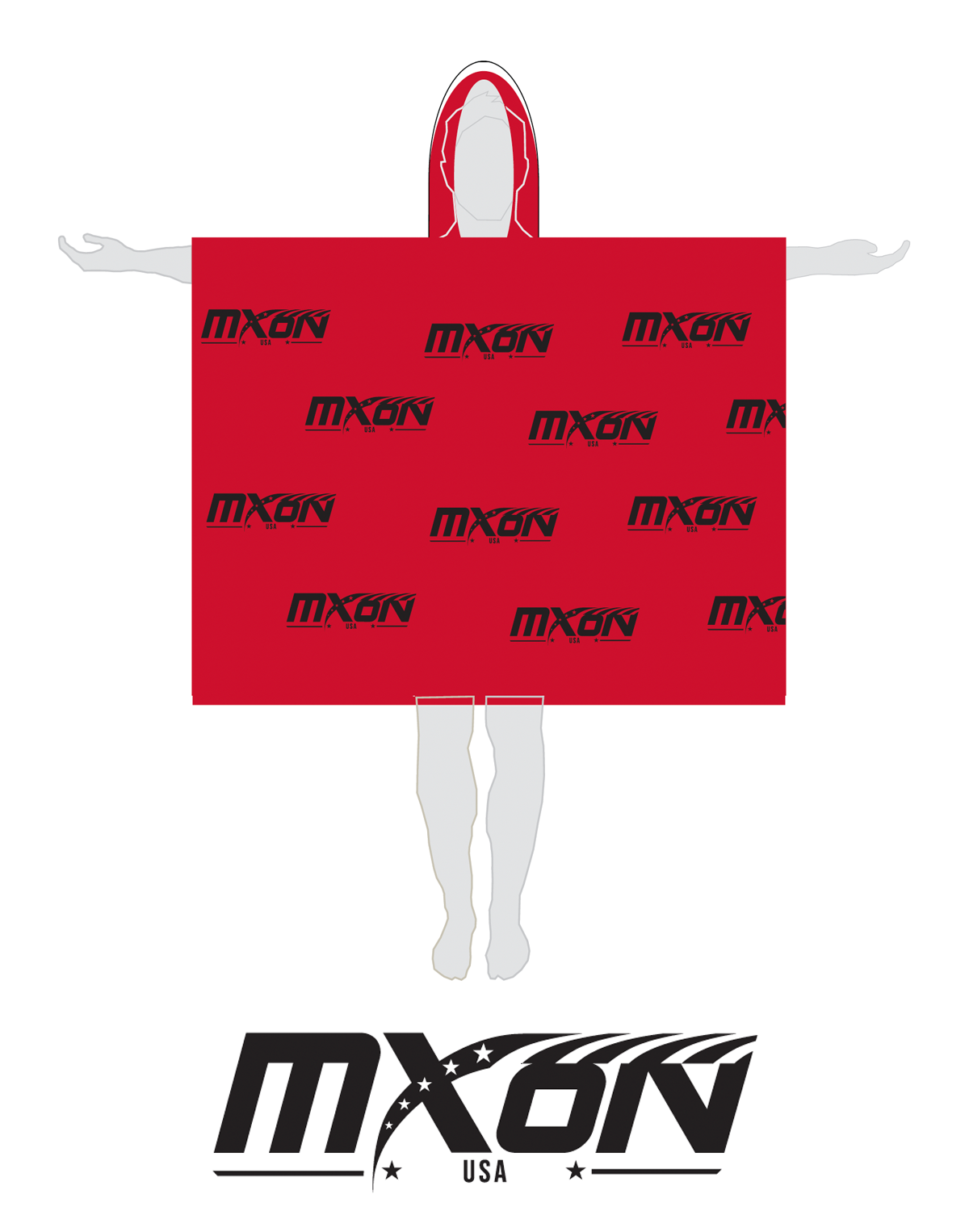 25 MXON Ironman Poncho