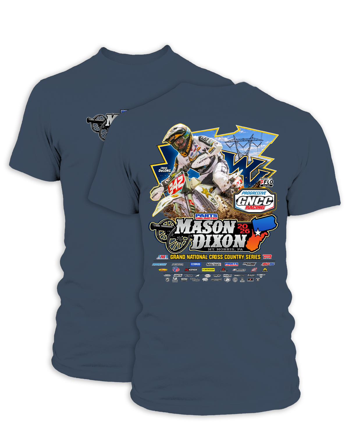 26 GNCC Mason Dixon Event Tee Bike