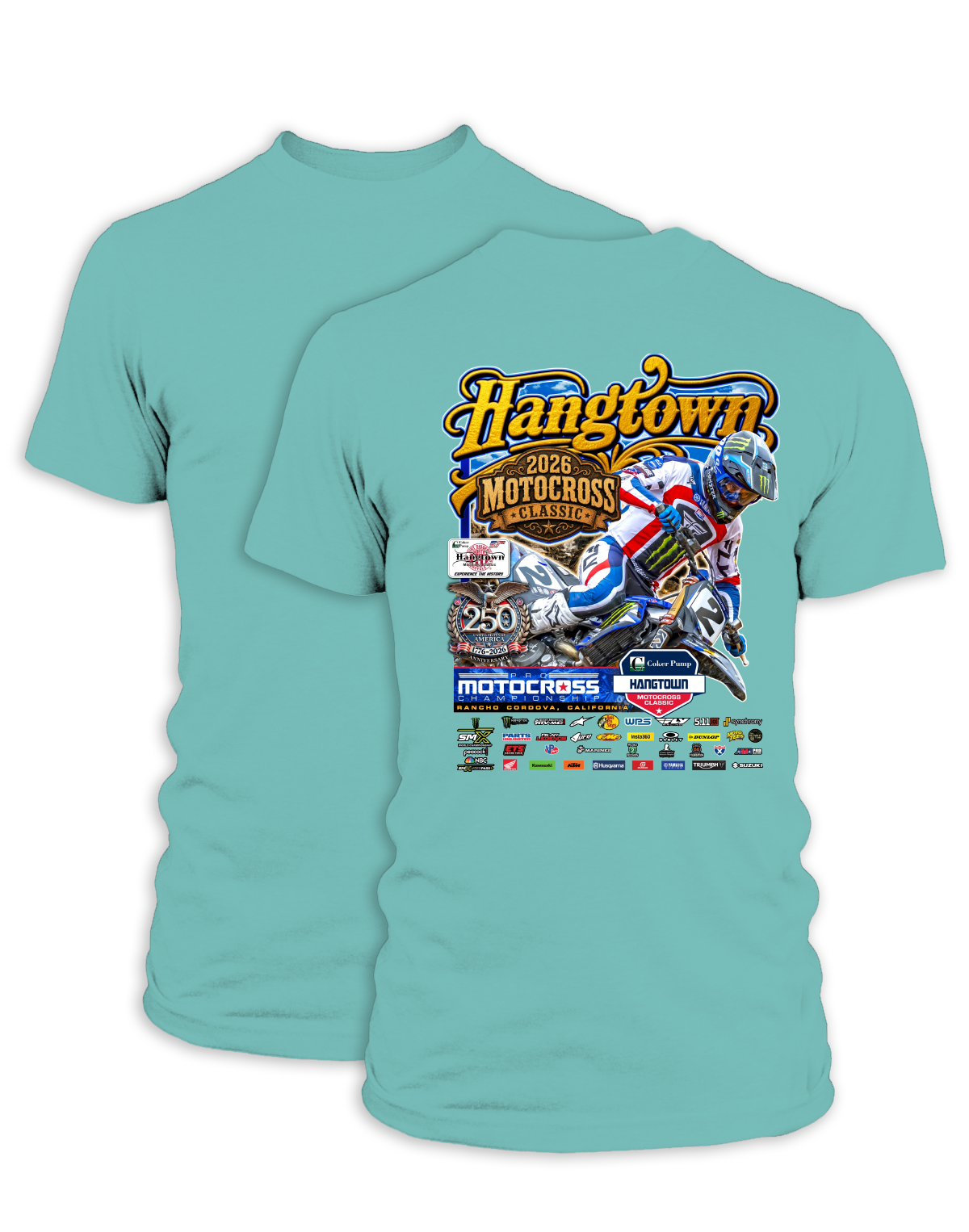 26 MX Hangtown Event  T-Shirt Adult Main