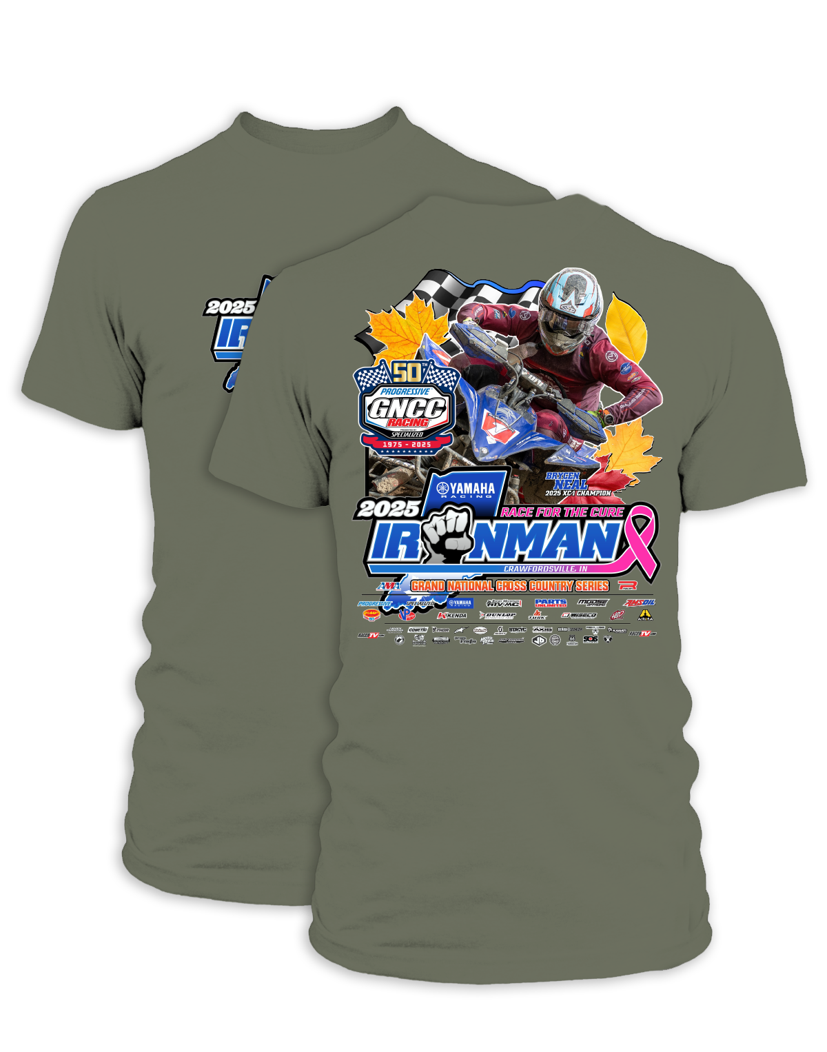 25 GNCC Ironman Event Tee ATV