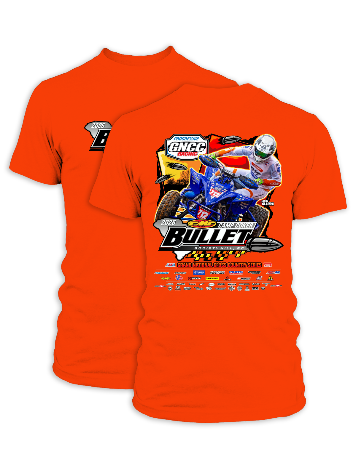 26 GNCC Camp Coker Event Tee ATV