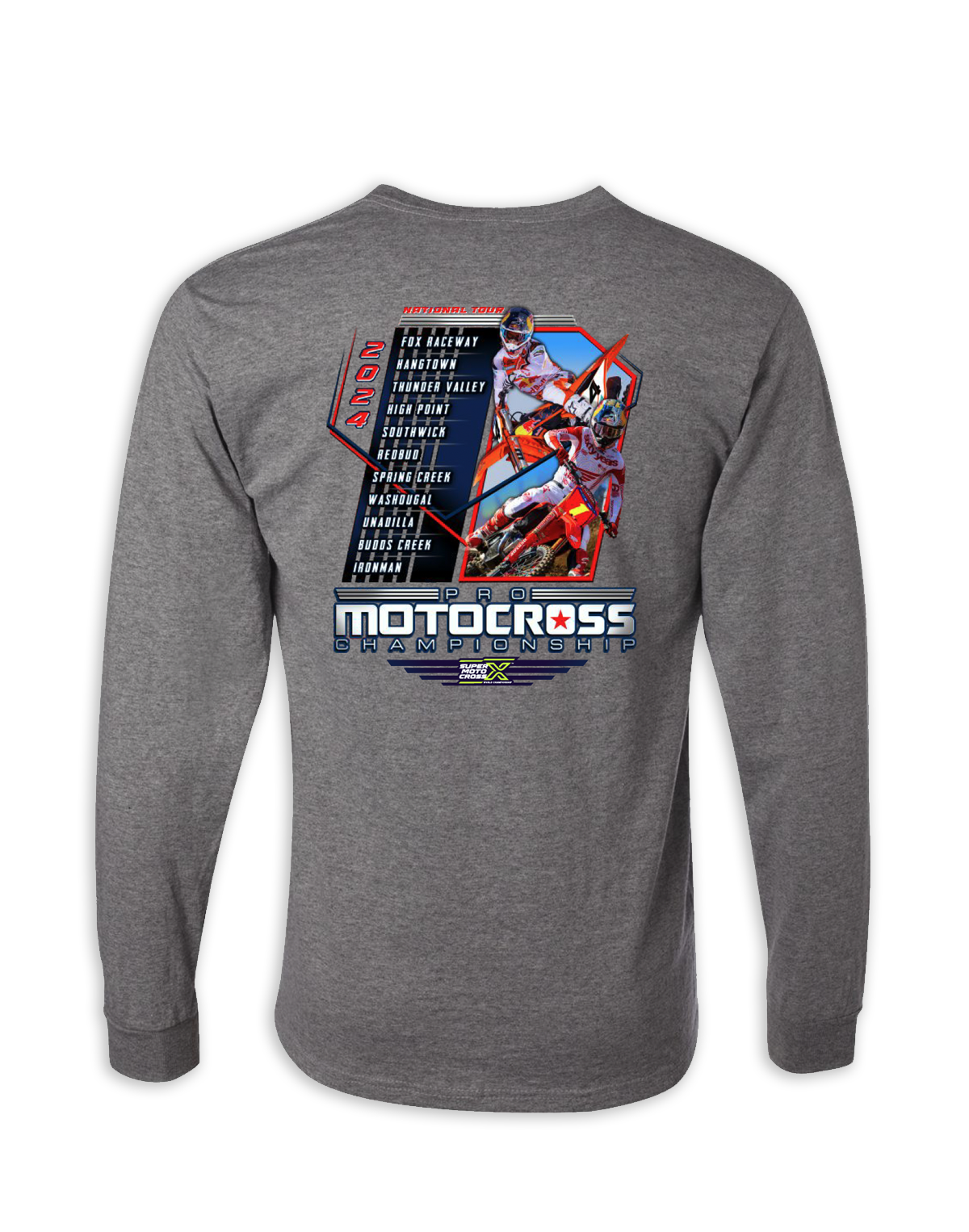 2024 MX Series Tour Adult Oxford Long Sleeve