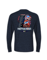 2024 MX Series Tour Adult Navy Long Sleeve