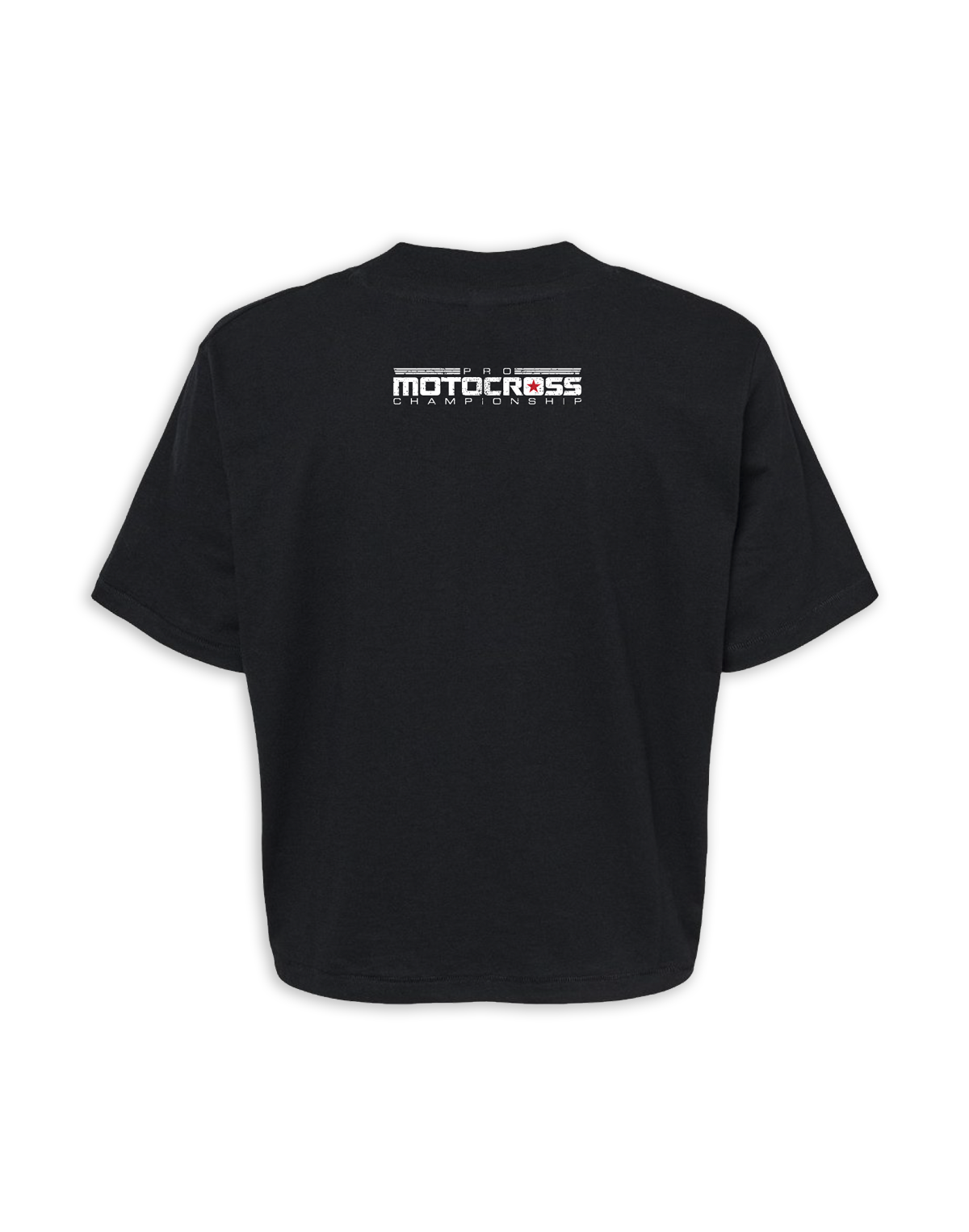 2024 MX Series Ladies Boxy Crop Black Tee