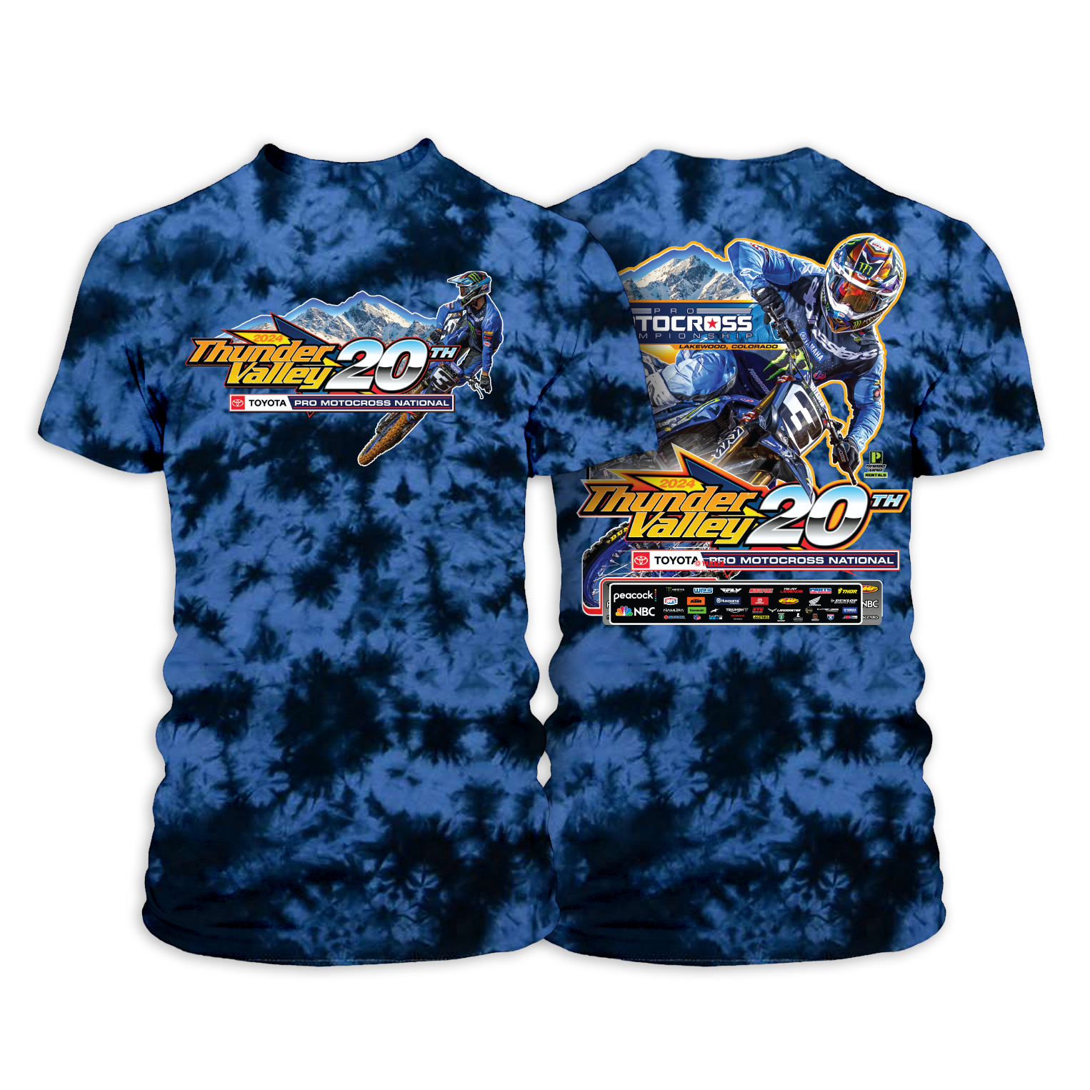 2024 MX Thunder Valley Adult Event TShirts MOTOTEES