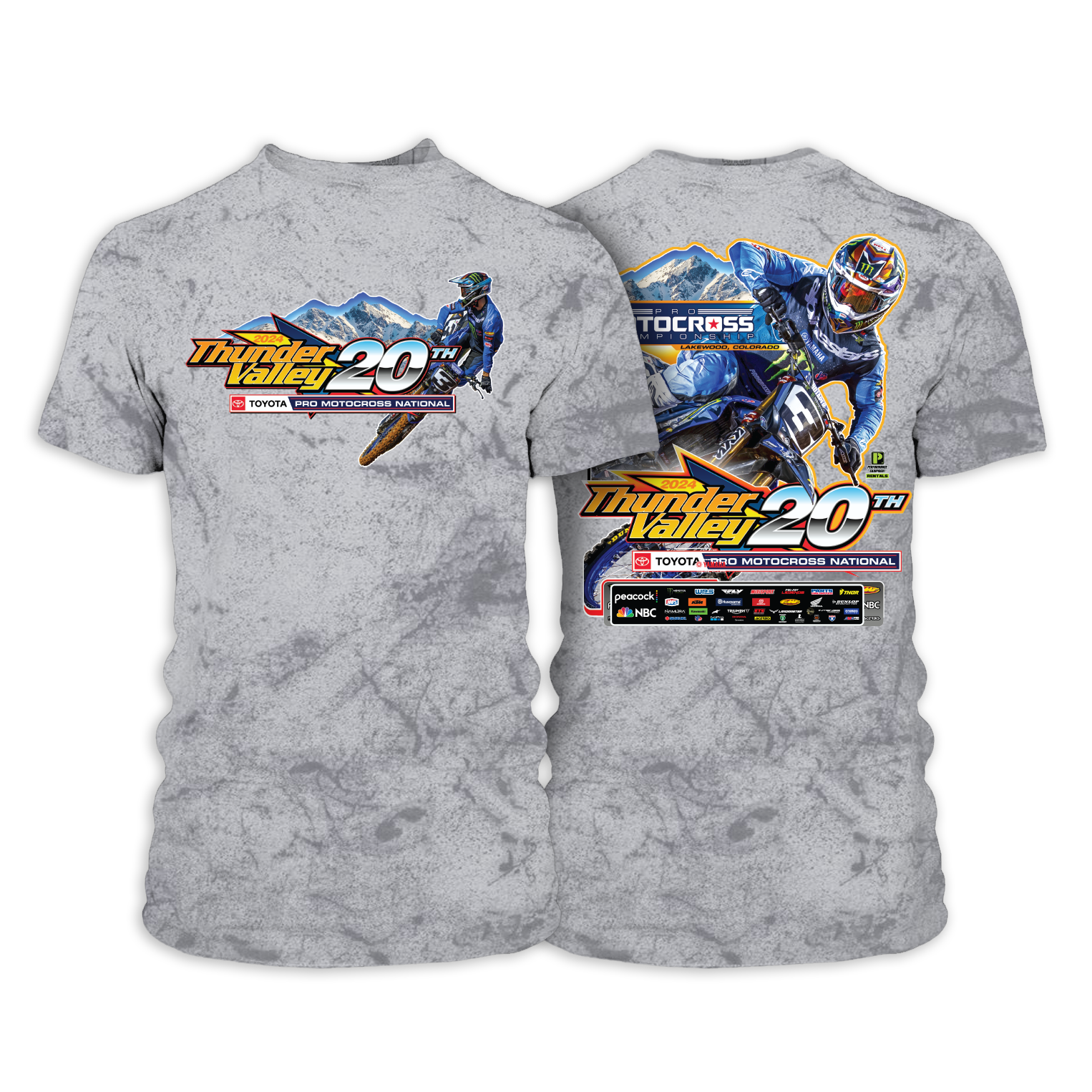 2024 MX Thunder Valley Adult Event TShirts MOTOTEES