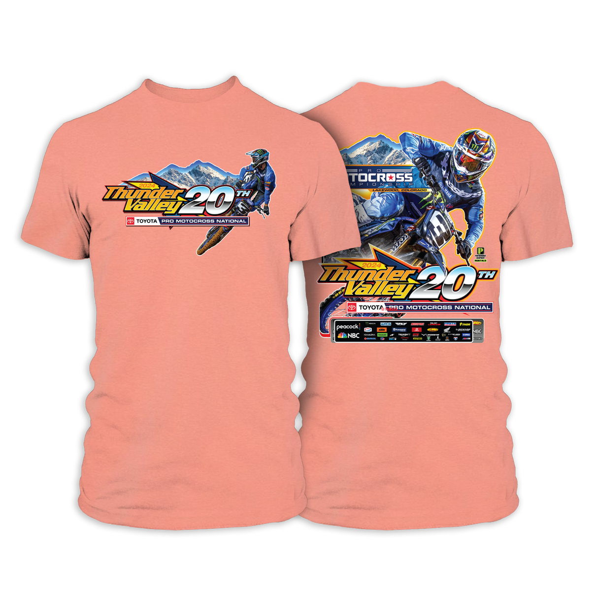 2024 MX Thunder Valley Adult Event T-Shirts