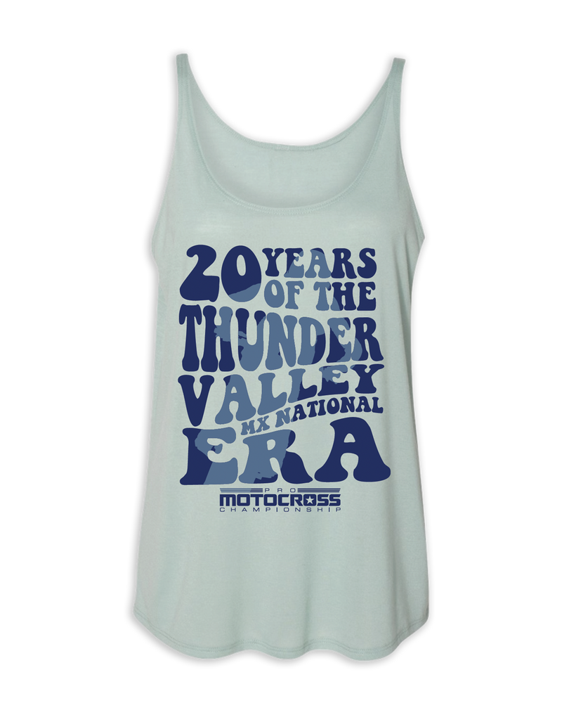 2024 MX Thunder Valley Women’s Slouchy Blue Tank