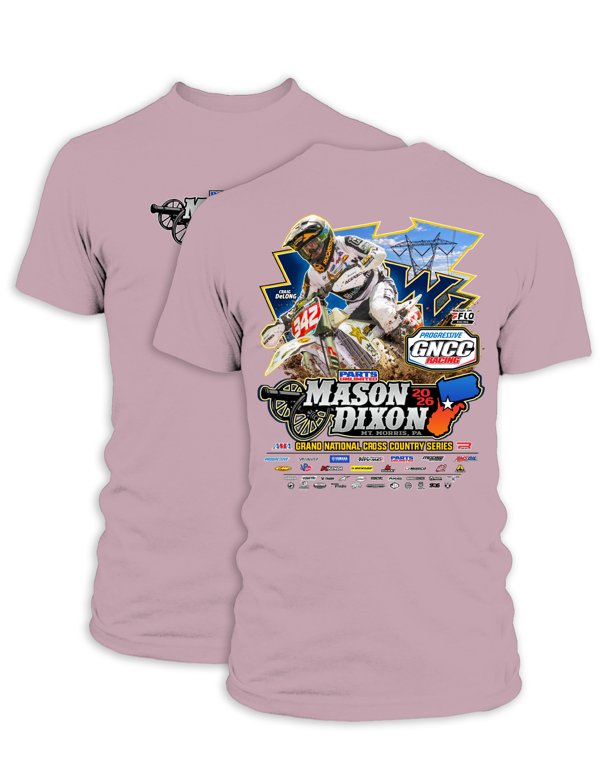 26 GNCC Mason Dixon Event Tee Bike