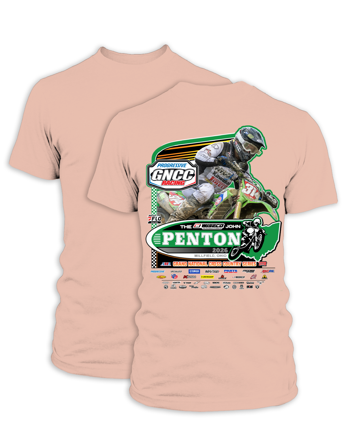 26 GNCC John Penton Event Tee Bike