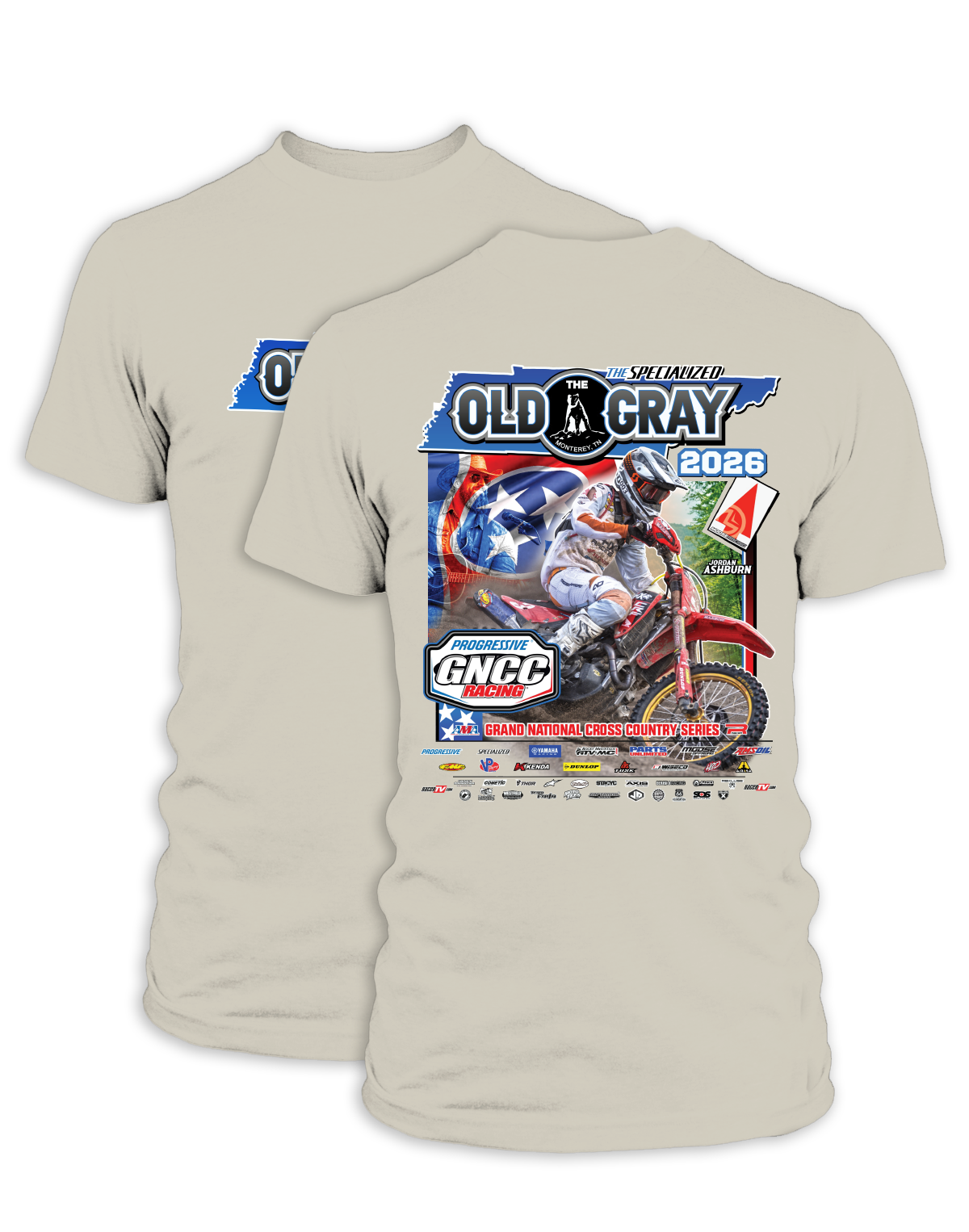 26 GNCC Old Gray Event Tee Bike