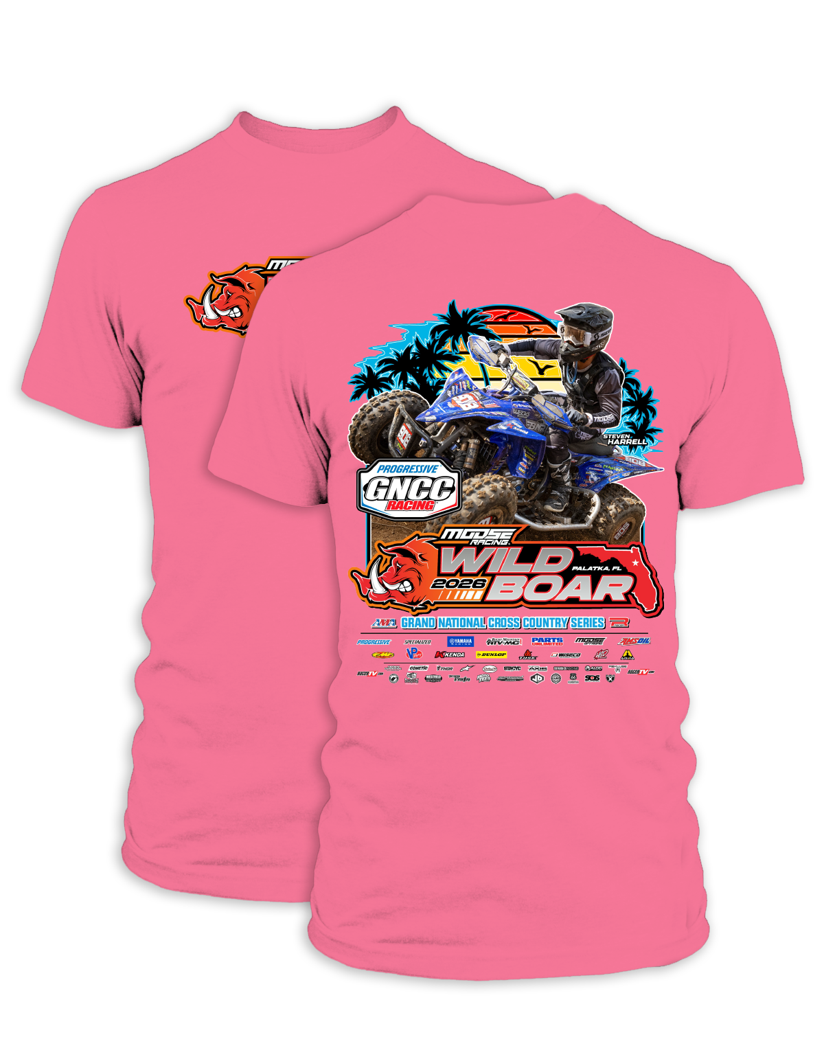 26 GNCC Wild Boar Event Tee ATV