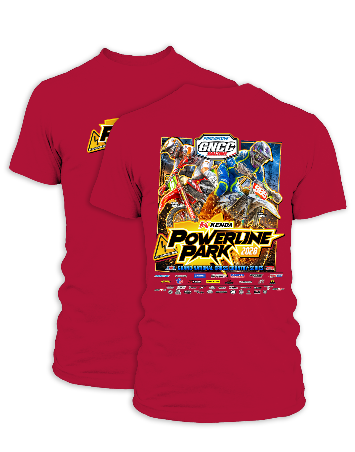 26 GNCC Powerline Park Event Tee Bike