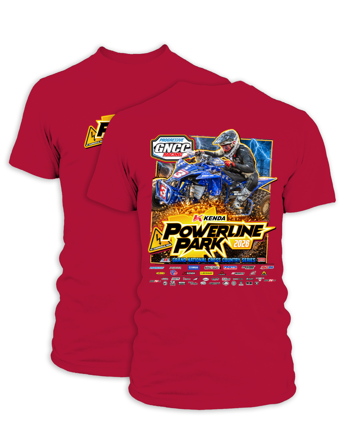 26 GNCC Powerline Park Event Tee ATV