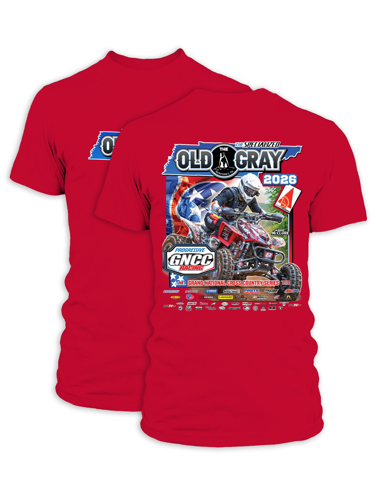 26 GNCC Old Gray Event Tee ATV