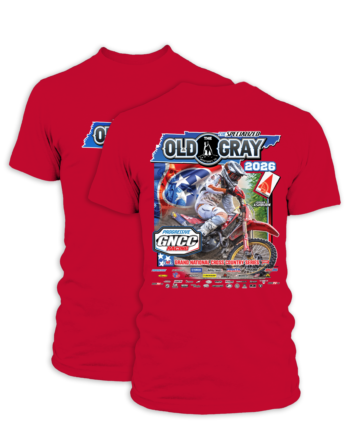 26 GNCC Old Gray Event Tee Bike