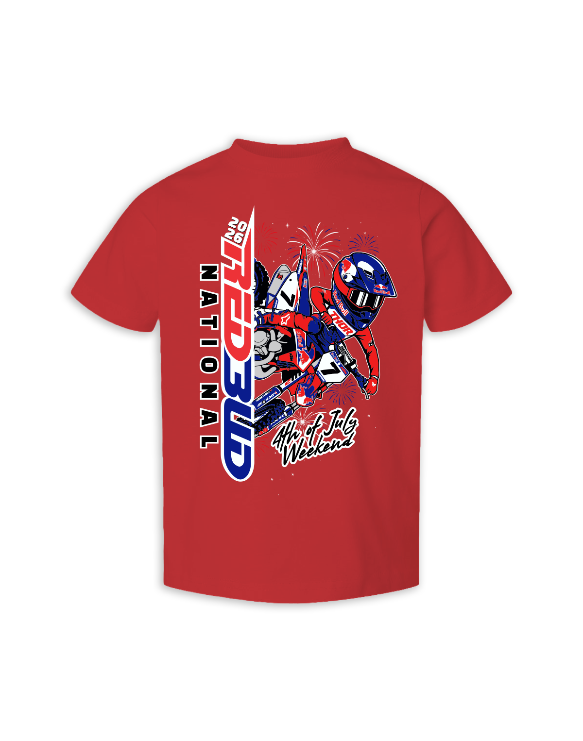 26 MX Redbud Patriotic Tee Toddler