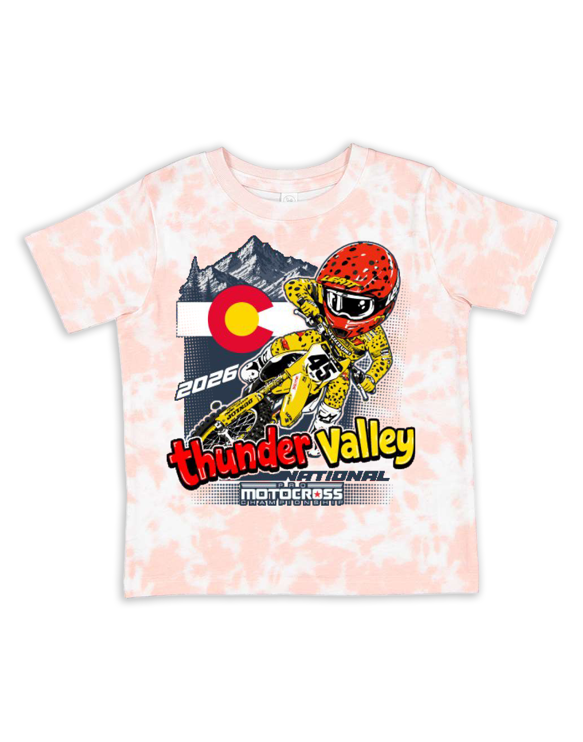 26 MX Thunder Valley Cartoon T-Shirt Toddler