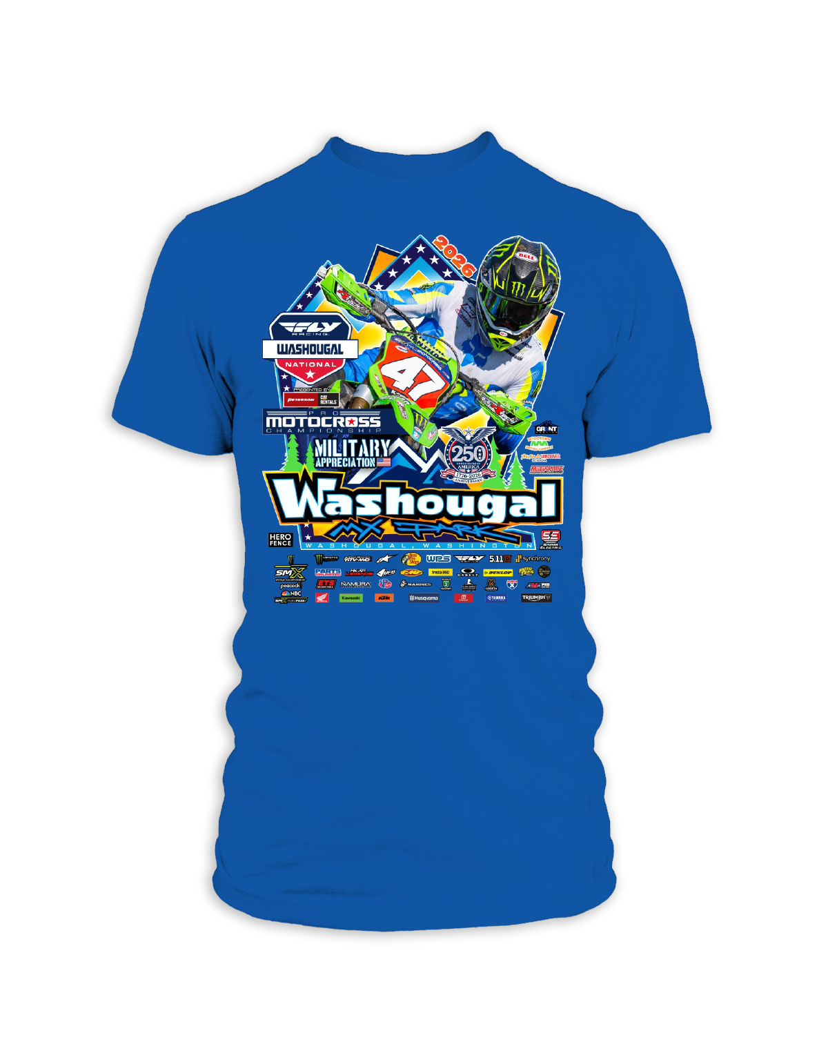 26 MX Washougal Youth Event T-Shirt