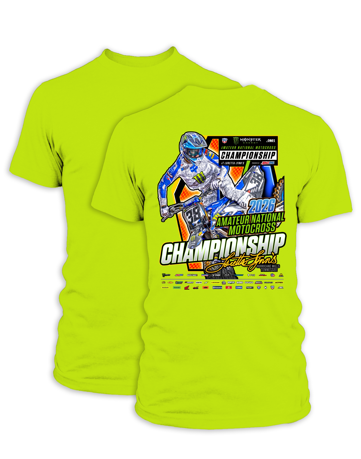 26 Loretta Lynns Amateur Main Adult Event T-Shirt