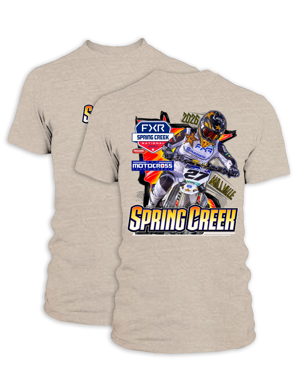 26 MX Spring Creek Main Adult Event T-Shirt