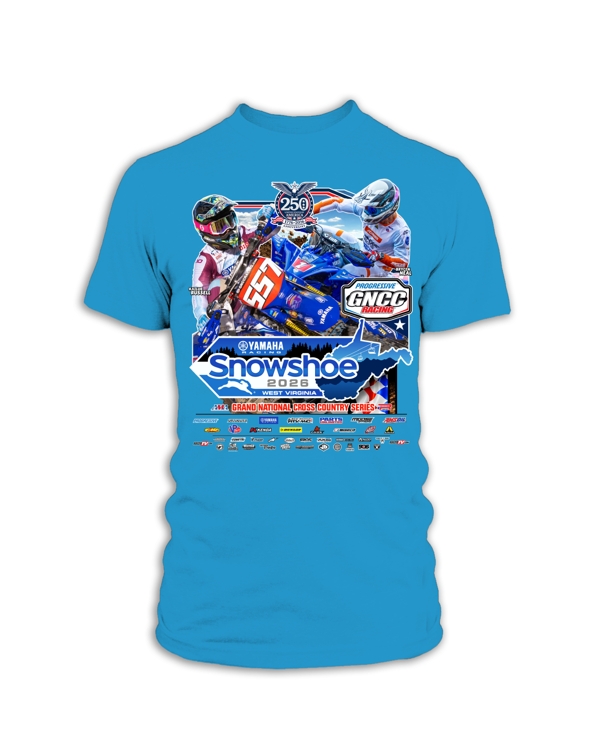 26 GNCC Snowshoe Youth Event Tee